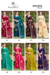 Anusha Vol 1 By Kashvi Viscose Satin With Jacquard Border Saree 